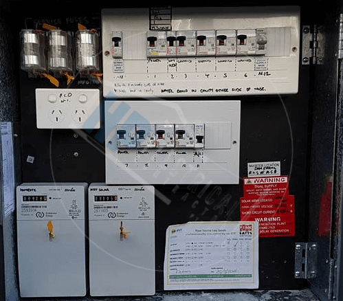 level 2 electrician electric meter box replacement cost fairfield nsw